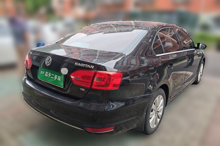 Used Volkswagen Sagitar 2014 Revised Version 1.4TSI Automatic Luxury Edition Rear Right 45 Deg