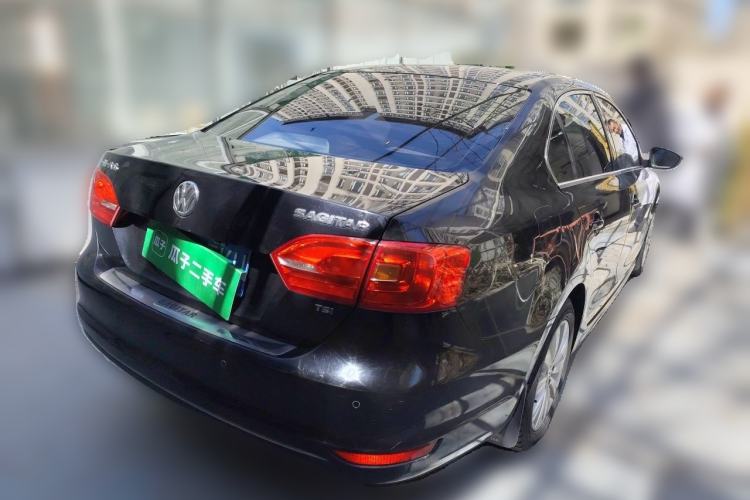Used Volkswagen Sagitar 2014 1.4TSI Automatic Luxury Model Rear Right 45 Deg