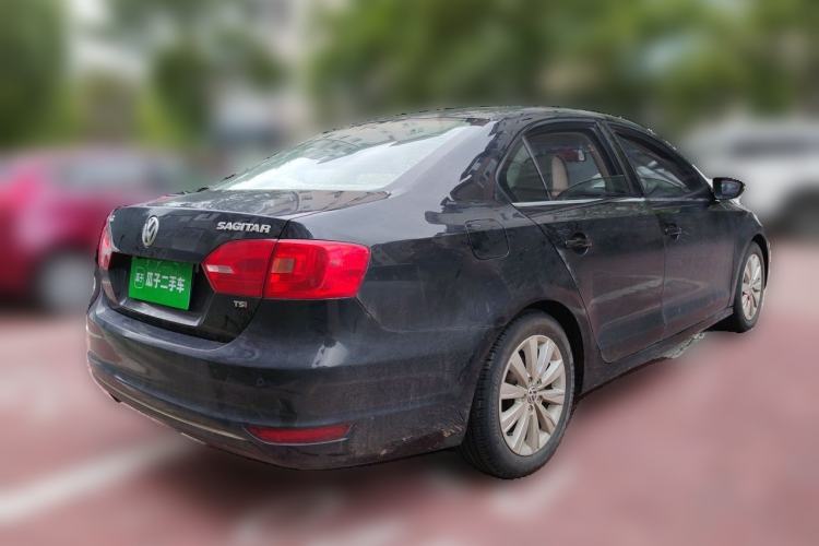 Used Volkswagen Sagitar 2014 Revised Version 1.4TSI Manual Luxury Edition Rear Right 45 Deg