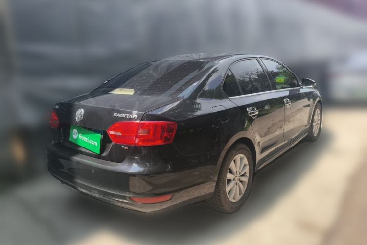 Used Volkswagen Sagitar 2014 1.4TSI Automatic Luxury Model Rear Right 45 Deg