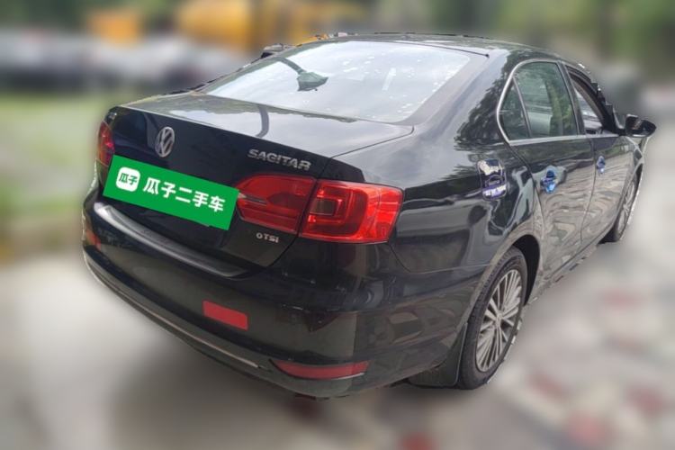 Used Volkswagen Sagitar 2014 Revised 1.4TSI Automatic Flagship Edition Rear Right 45 Deg