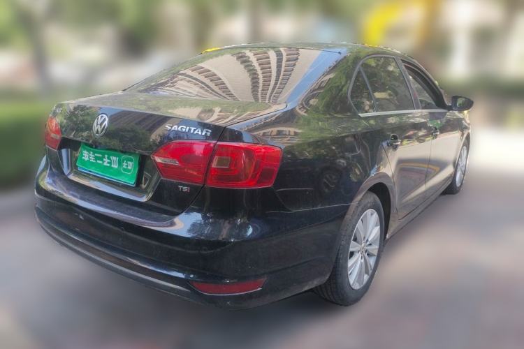Used Volkswagen Sagitar 2014 Revised Version 1.4TSI Automatic Luxury Edition Rear Right 45 Deg