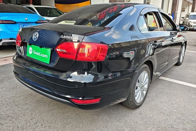 Used Volkswagen Sagitar 2014 Revised Version 1.6L Manual Comfort Edition Rear Right 45 Deg