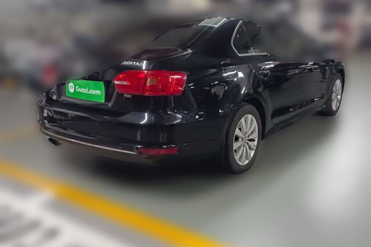 Used Volkswagen Sagitar 2014 1.4TSI Automatic Luxury Model Rear Right 45 Deg