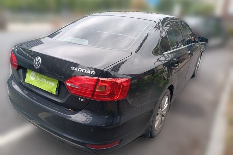 Used Volkswagen Sagitar 2014 1.4TSI Automatic Luxury Model Rear Right 45 Deg