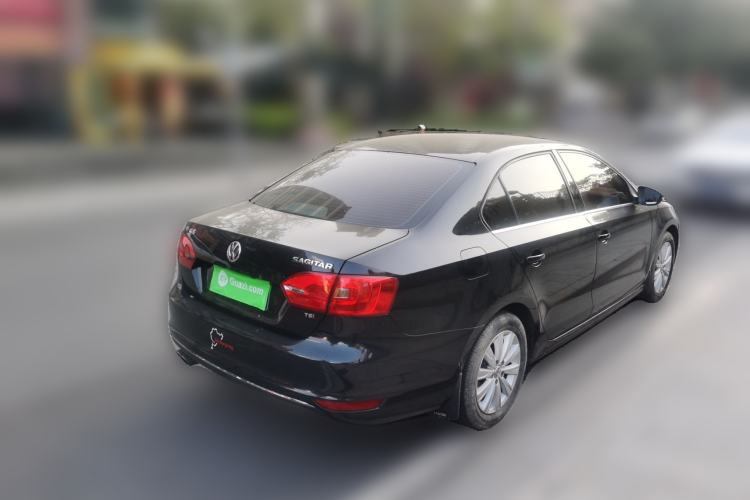 Used Volkswagen Sagitar 2014 Revised Version 1.4TSI Manual Luxury Edition Rear Right 45 Deg