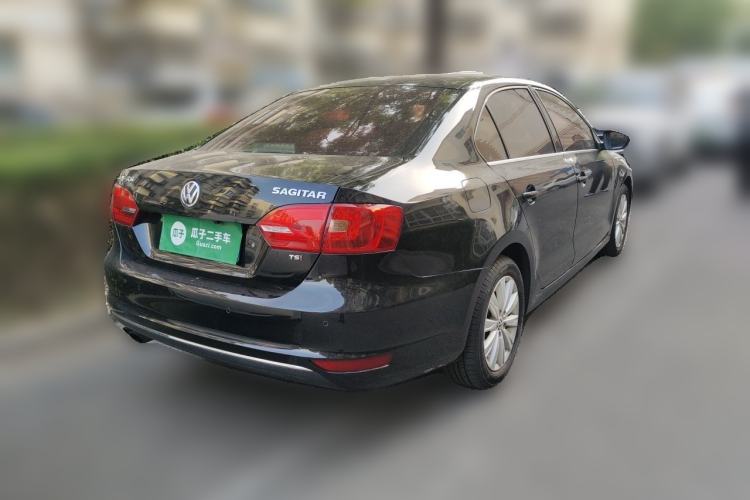 Used Volkswagen Sagitar 2014 Revised Version 1.4TSI Automatic Luxury Edition Rear Right 45 Deg