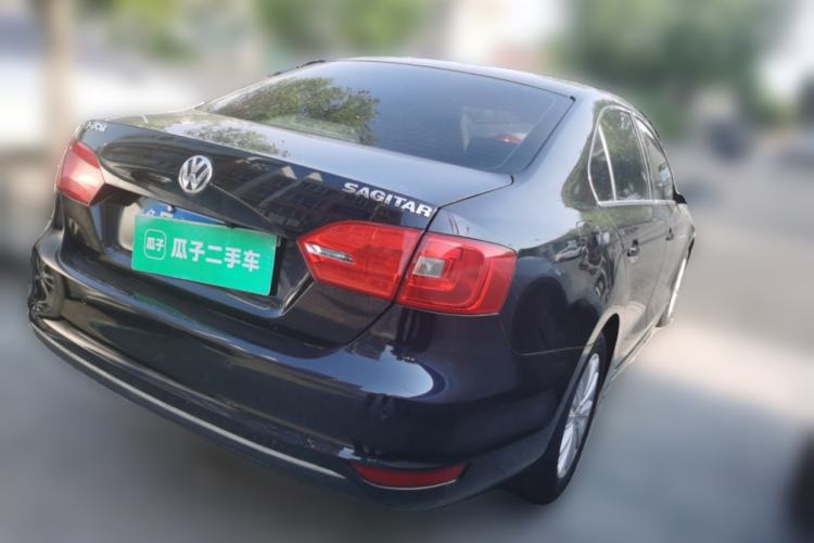 Used Volkswagen Sagitar 2014 Revised Version 1.6L Automatic Comfort Edition Rear Right 45 Deg