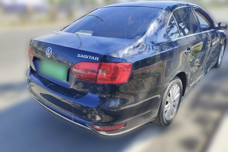 Used Volkswagen Sagitar 2014 1.4TSI Automatic Luxury Model Rear Right 45 Deg