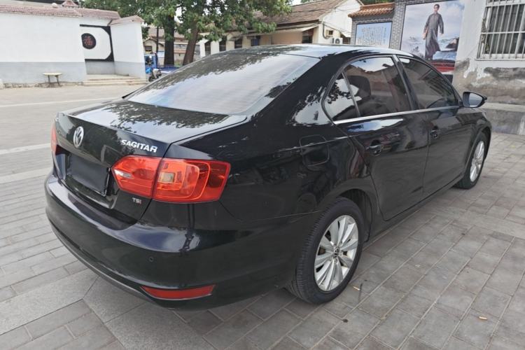 Used Volkswagen Sagitar 2014 Revised Version 1.4TSI Automatic Luxury Edition Rear Right 45 Deg