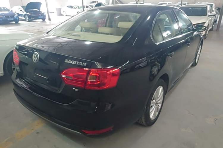 Used Volkswagen Sagitar 2014 Revised Version 1.4TSI Automatic Luxury Edition Rear Right 45 Deg