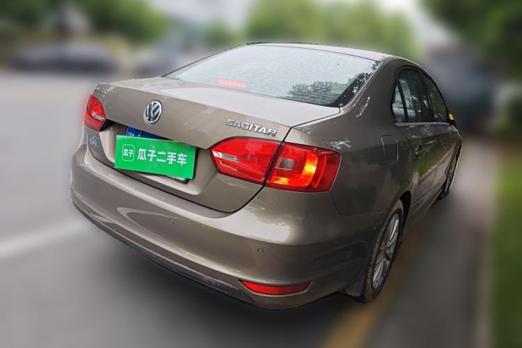 Used Volkswagen Sagitar 2014 Revised Version 1.6L Automatic Comfort Edition Rear Right 45 Deg