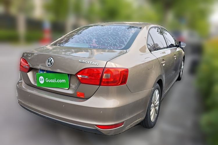Used Volkswagen Sagitar 2014 Revised Version 1.6L Automatic Comfort Edition Rear Right 45 Deg