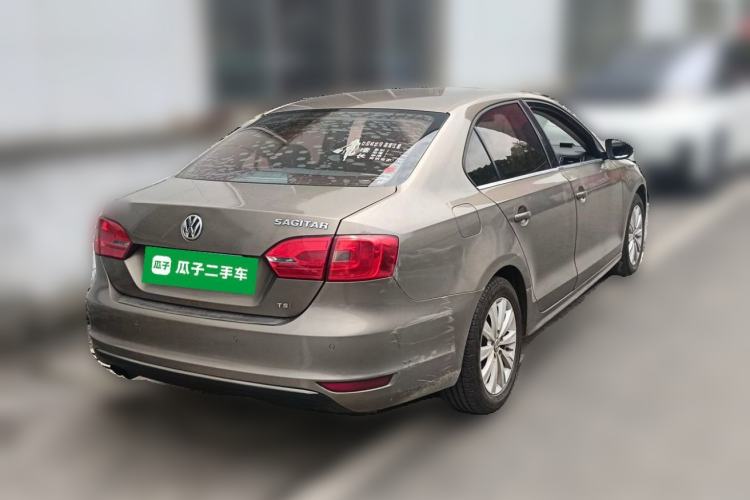 Used Volkswagen Sagitar 2014 Revised Version 1.4TSI Automatic Luxury Edition Rear Right 45 Deg