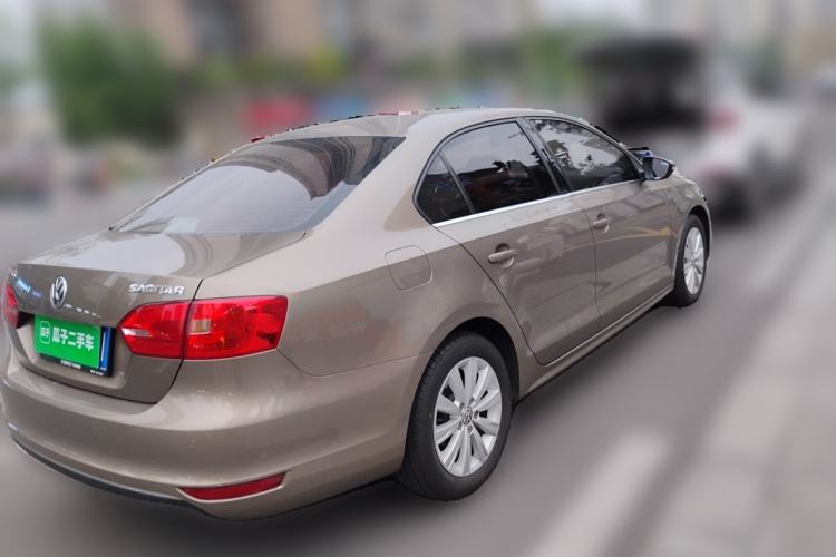 Used Volkswagen Sagitar 2014 Revised Version 1.6L Automatic Comfort Edition Rear Right 45 Deg