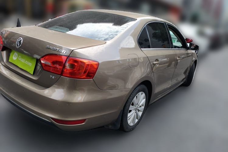 Used Volkswagen Sagitar 2014 1.4TSI Automatic Luxury Model Rear Right 45 Deg