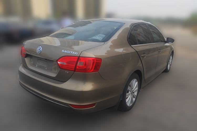 Used Volkswagen Sagitar 2014 Revised Version 1.4TSI Automatic Luxury Edition Rear Right 45 Deg