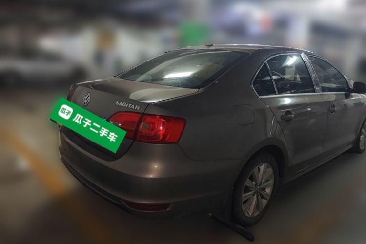 Used Volkswagen Sagitar 2014 1.4TSI Automatic Luxury Model Rear Right 45 Deg