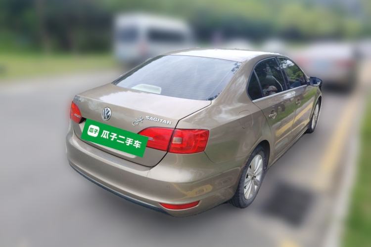 Used Volkswagen Sagitar 2014 Revised Version 1.6L Automatic Comfort Edition Rear Right 45 Deg