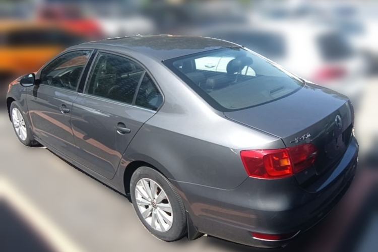 Used Volkswagen Sagitar 2014 1.4TSI Automatic Luxury Model Rear Left 45 Deg