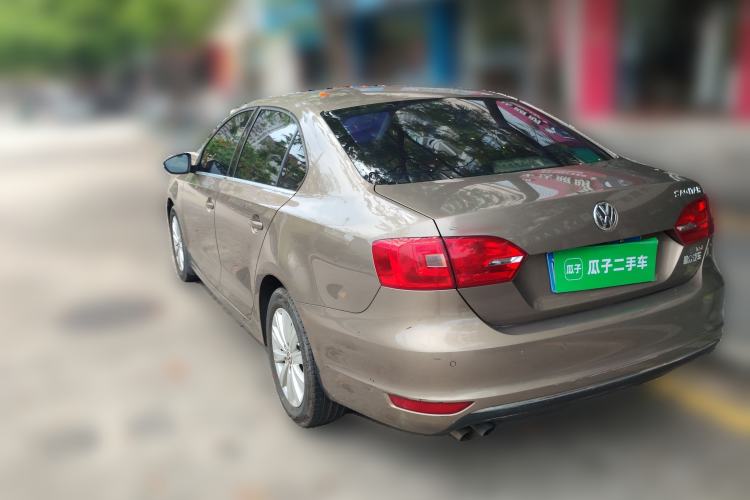 Used Volkswagen Sagitar 2014 1.4TSI Automatic Luxury Model Rear Left 45 Deg