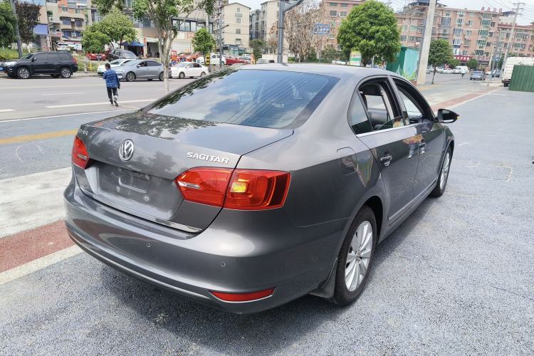 Used Volkswagen Sagitar 2014 Revised Version 1.6L Automatic Comfort Edition Rear Right 45 Deg