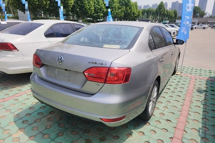 Used Volkswagen Sagitar 2014 1.4TSI Manual Luxury Model Rear Right 45 Deg