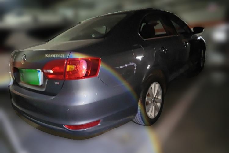 Used Volkswagen Sagitar 2014 1.4TSI Automatic Luxury Model Rear Right 45 Deg