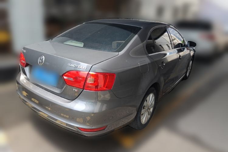 Used Volkswagen Sagitar 2014 1.4TSI Automatic Luxury Model Rear Right 45 Deg