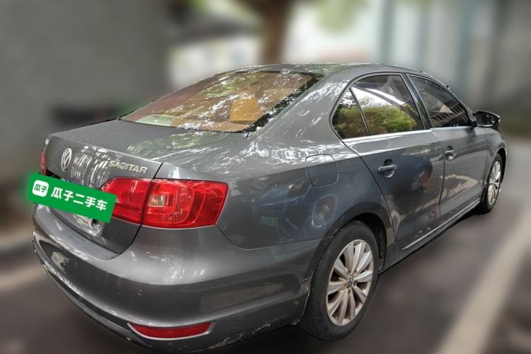 Used Volkswagen Sagitar 2014 Revised Version 1.6L Manual Comfort Edition Rear Right 45 Deg