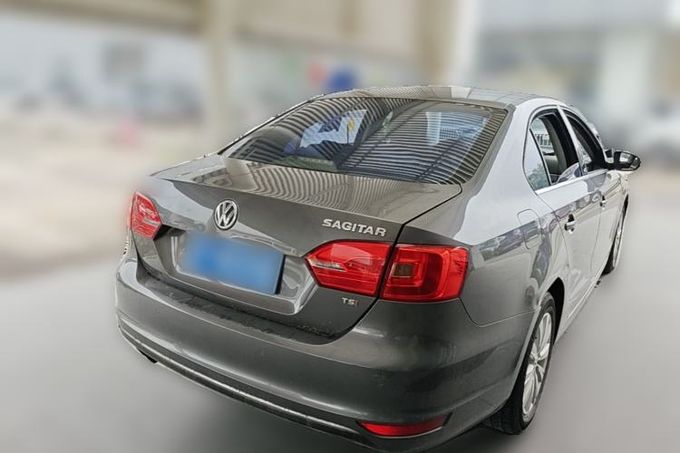 Used Volkswagen Sagitar 2014 1.4TSI Automatic Luxury Model Rear Right 45 Deg