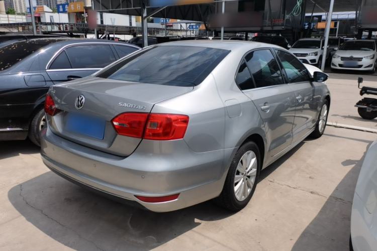 Used Volkswagen Sagitar 2014 Revised Version 1.6L Automatic Comfort Edition Rear Right 45 Deg