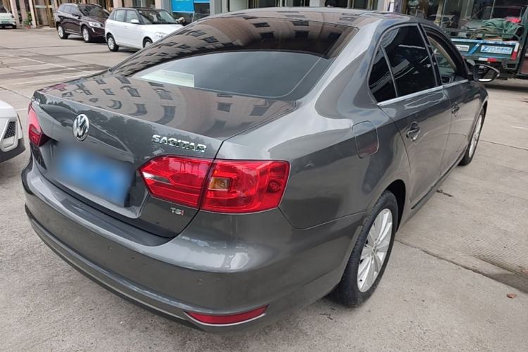 Used Volkswagen Sagitar 2014 Revised Version 1.4TSI Automatic Luxury Edition Rear Right 45 Deg