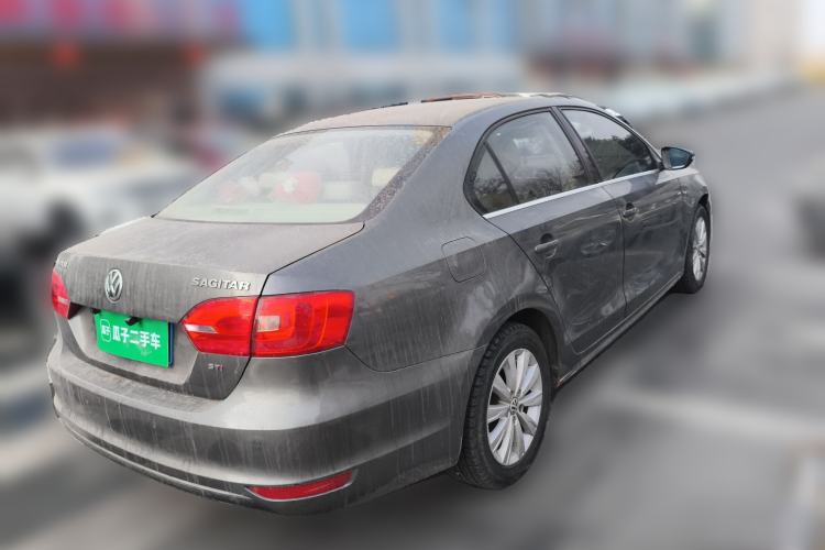 Used Volkswagen Sagitar 2014 1.4TSI Automatic Luxury Model Rear Right 45 Deg