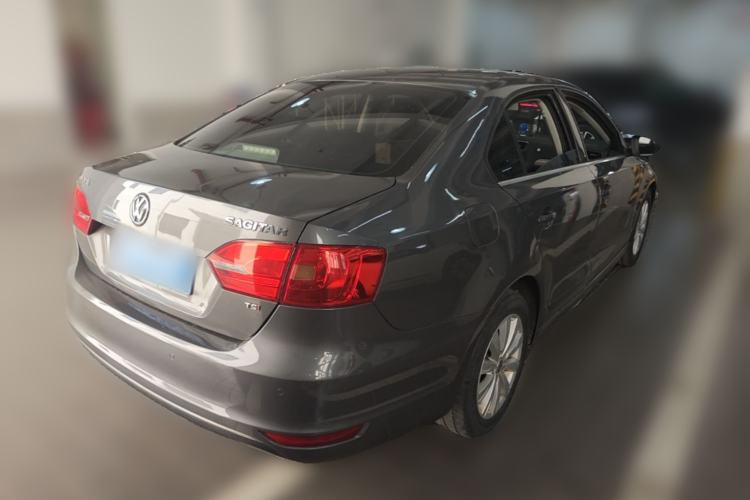 Used Volkswagen Sagitar 2014 1.4TSI Automatic Luxury Model Rear Right 45 Deg