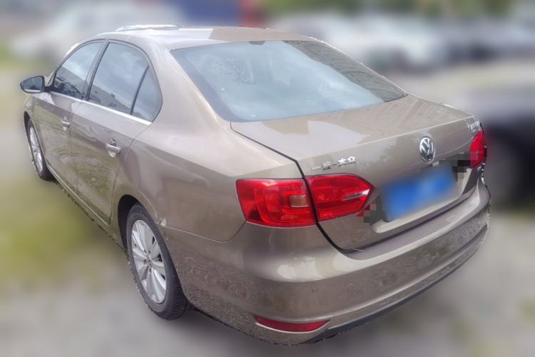 Used Volkswagen Sagitar 2014 1.4TSI Automatic Luxury Model Rear Left 45 Deg