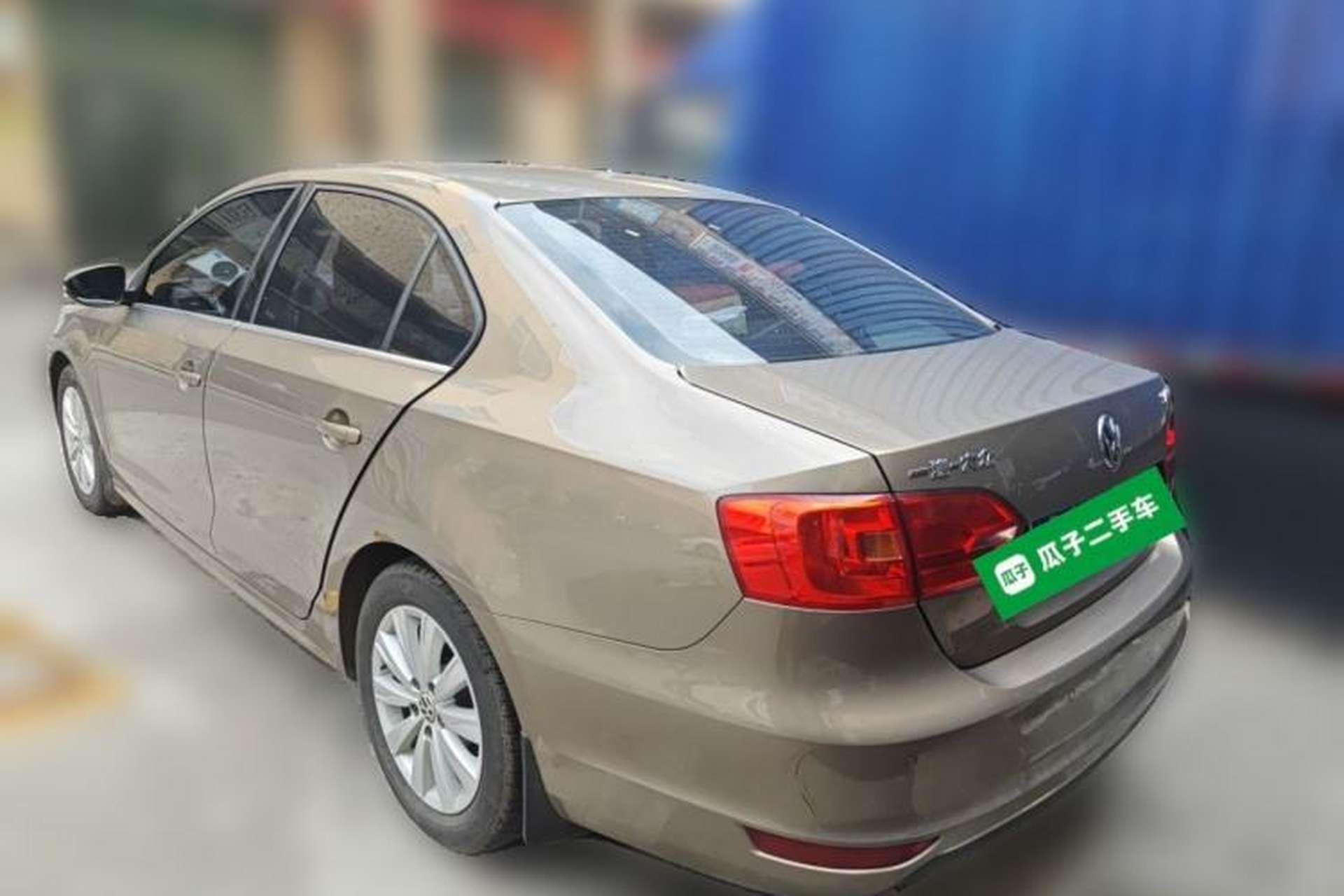 Used Volkswagen Sagitar 2014 Revised Version 1.6L Manual Comfort Edition Rear Left 45 Deg
