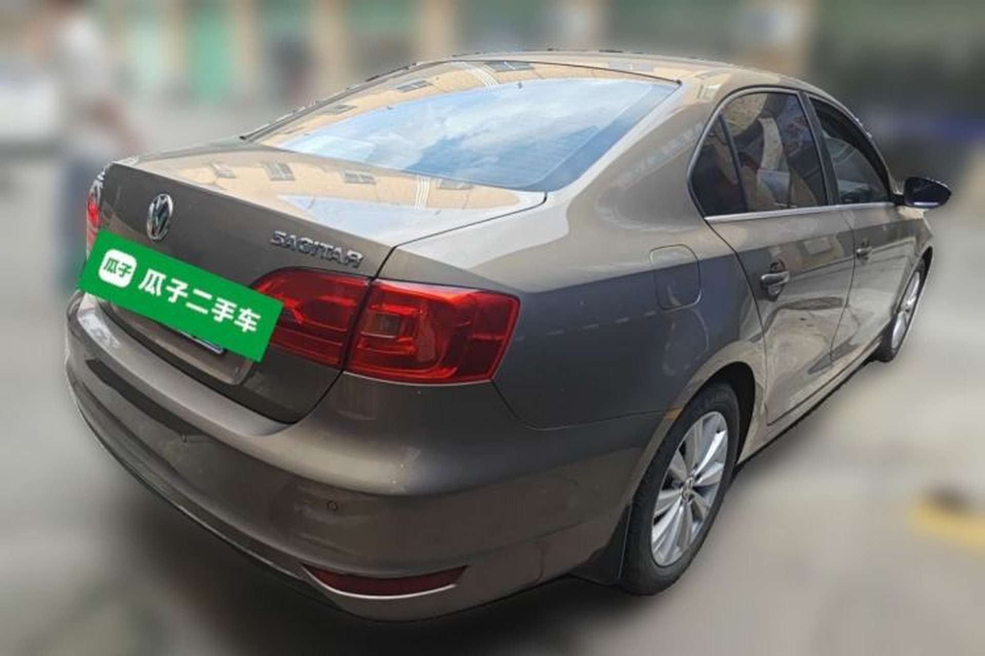 Used Volkswagen Sagitar 2014 Revised Version 1.6L Manual Comfort Edition Rear Right 45 Deg