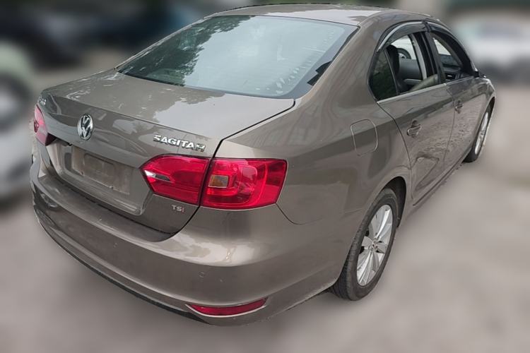 Used Volkswagen Sagitar 2014 Revised Version 1.4TSI Automatic Luxury Edition Rear Right 45 Deg