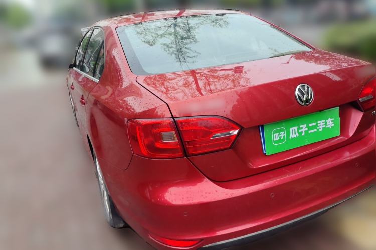 Used Volkswagen Sagitar 2014 1.4TSI Automatic Luxury Model Rear Left 45 Deg
