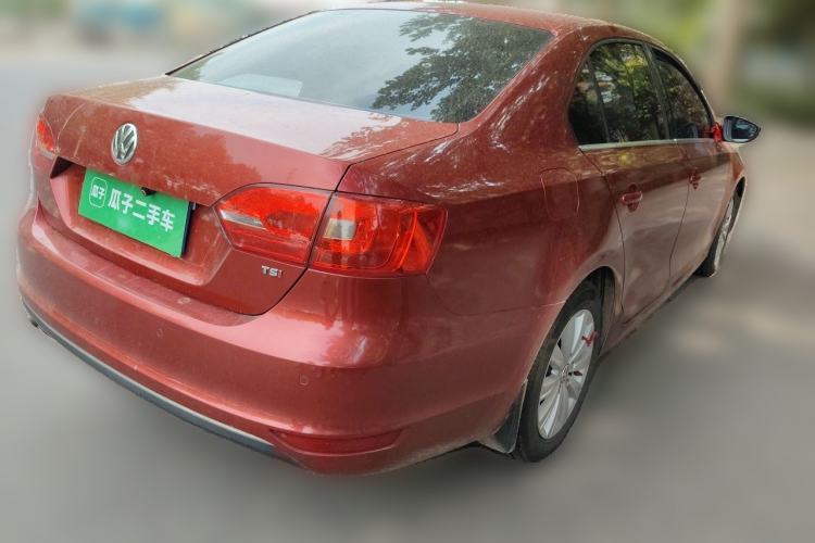 Used Volkswagen Sagitar 2014 1.4TSI Automatic Luxury Model Rear Right 45 Deg
