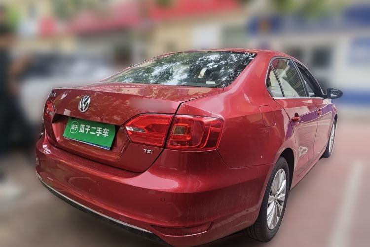 Used Volkswagen Sagitar 2014 1.4TSI Automatic Luxury Model Rear Right 45 Deg
