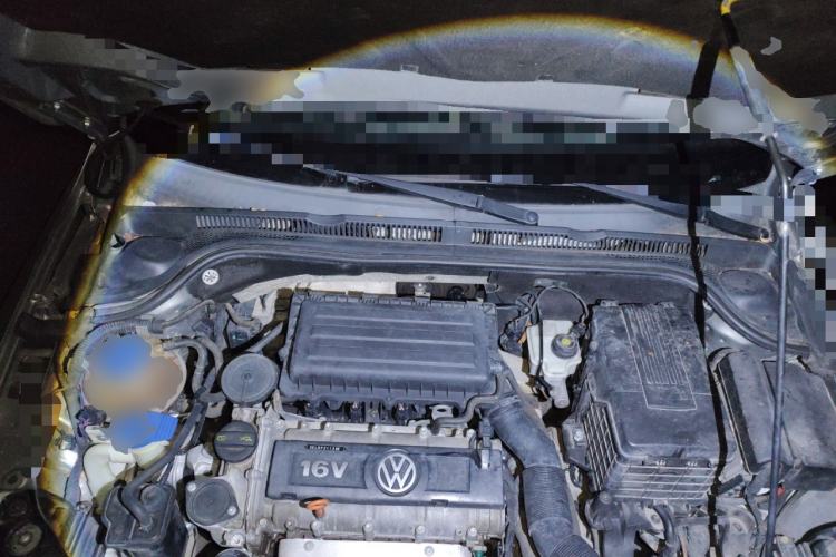 Used Volkswagen Sagitar 2014 Revised Version 1.6L Automatic Leading Edition Engine Bay