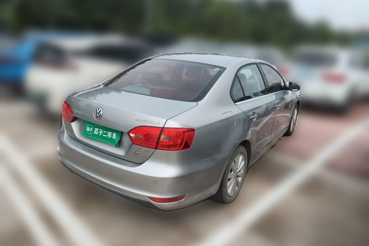 Used Volkswagen Sagitar 2014 Revised Version 1.4TSI Manual Luxury Edition Rear Right 45 Deg