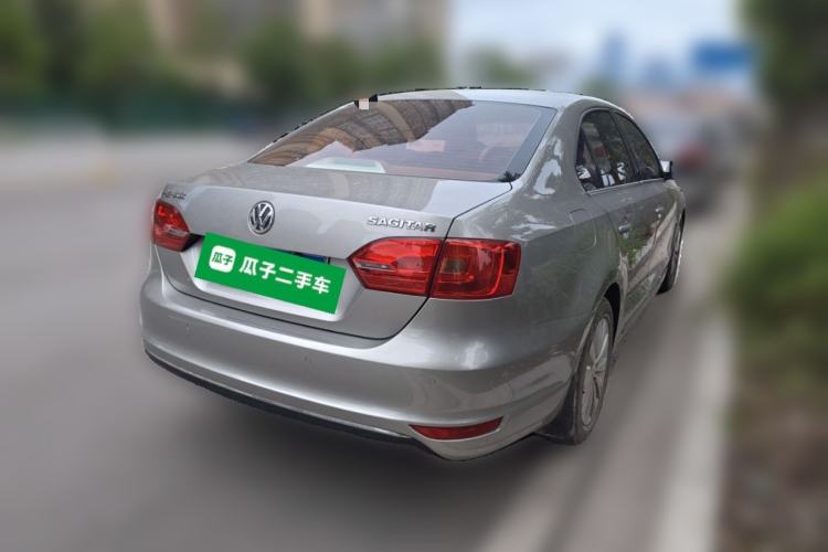 Used Volkswagen Sagitar 2014 Revised Version 1.6L Automatic Comfort Edition Rear Right 45 Deg
