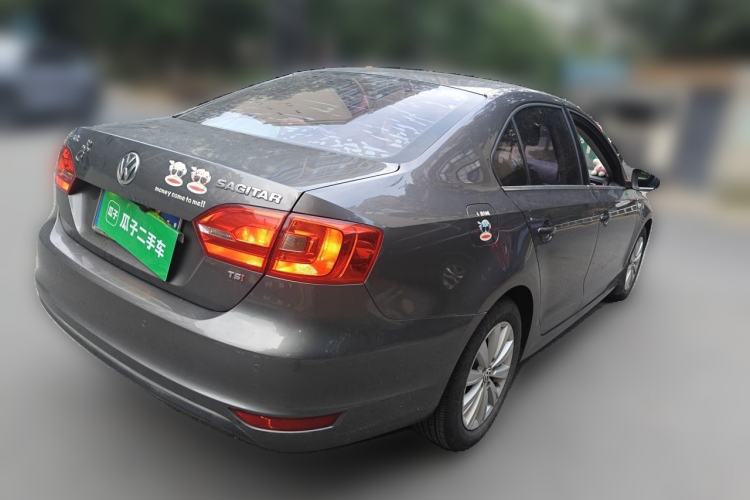 Used Volkswagen Sagitar 2014 Revised Version 1.4TSI Manual Luxury Edition Rear Right 45 Deg