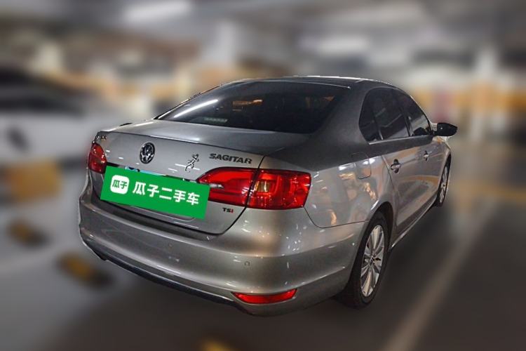 Used Volkswagen Sagitar 2014 Revised Version 1.4TSI Automatic Luxury Edition Rear Right 45 Deg