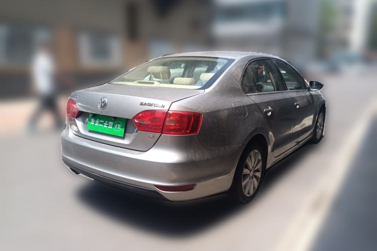 Used Volkswagen Sagitar 2014 1.4TSI Automatic Luxury Model Rear Right 45 Deg