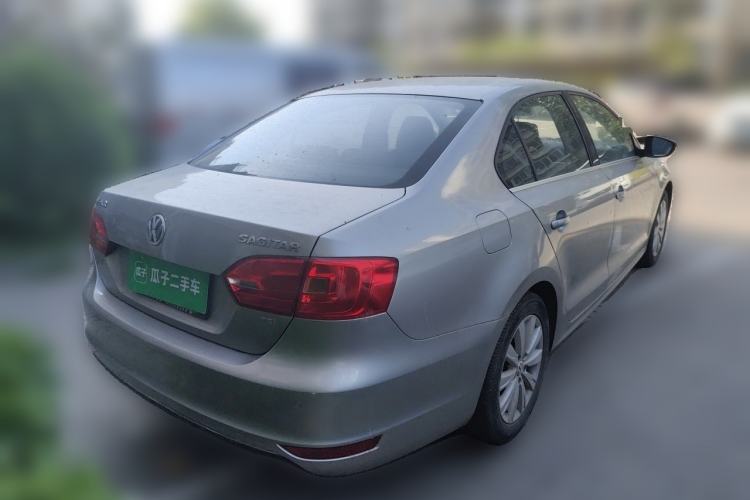 Used Volkswagen Sagitar 2014 1.4TSI Manual Luxury Model Rear Right 45 Deg