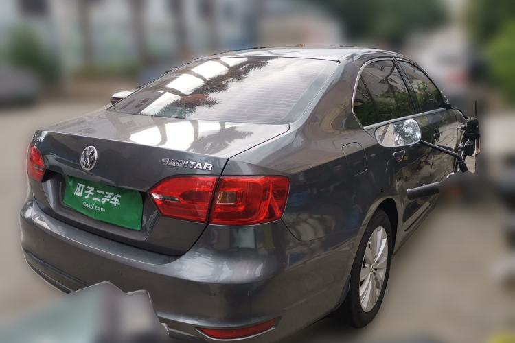 Used Volkswagen Sagitar 2014 Revised Version 1.6L Automatic Comfort Edition Rear Right 45 Deg